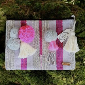 Pochette Kilim Rose