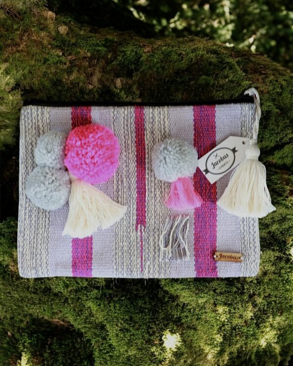 Pochette Kilim Rose